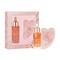Zestaw Crystallove, serum do twarzy z kwarcem różowym, 30 ml + płytka do masażu gua sha, 1 szt.