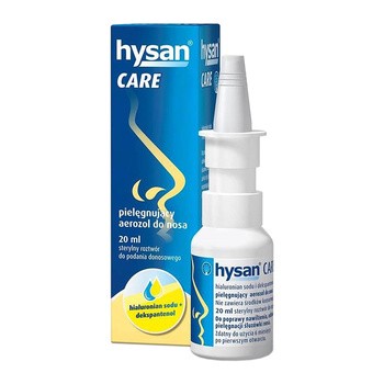 Hysan Care, aerozol do nosa, pielęgnujący, 20 ml