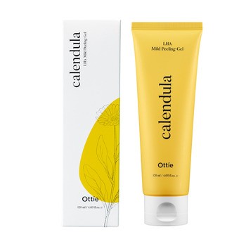 Ottie Calendula, enzymatyczny peeling do twarzy z nagietkiem, 120 ml