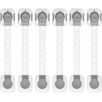 Sipo, zabezpieczenie szaf i szuflad z funkcją smart lock, 6 szt.