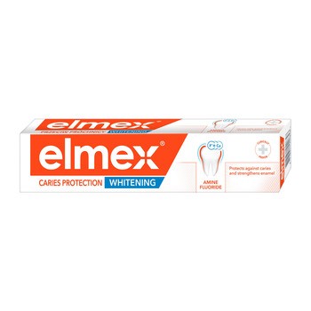 Elmex Whitening, pasta do zębów przeciw próchnicy, 75 ml