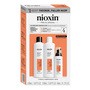 Nioxin System 4, zestaw wzmacniający włosy farbowane, z postępującym przerzedzeniem, szampon 150 ml + odżywka 150 ml + serum, 40 ml