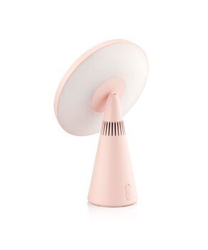 Beautifly Smart Moon Mirror z wbudowanym głośnikiem Bluetooth, lustro z regulacją światła LED, 1 szt.