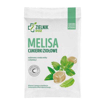 ZIELNIK DOZ Melisa, cukierki ziołowe, 60 g