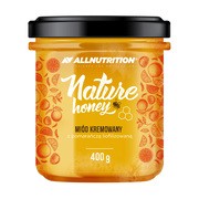Allnutrition Nature Honey, miód kremowy z pomarańczą liofilizowaną, 400 g