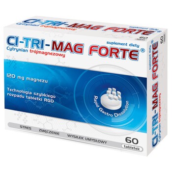 Ci-Tri-Mag Forte, tabletki, 60 szt.