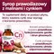 Syrop prawoślazowy, z malinami i cynkiem, 100 ml