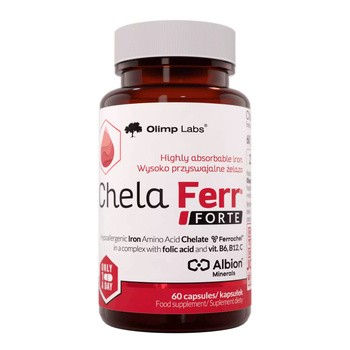 Olimp Labs Chela Ferr Forte, kapsułki, 60 szt.