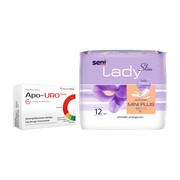 alt Zestaw Apo-Uro + Seni Lady Slim Mini Plus, wkładki