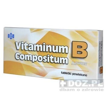 Vitaminum B complex, tabletki powlekane, (Polfarmex), 50 szt