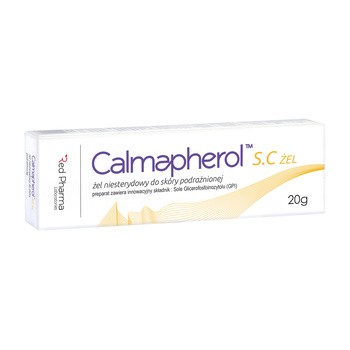 Calmapherol S.C., żel niesterydowy do skóry podrażnionej, 20 g