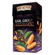 Big-Active, herbata czarna, Earl Grey i pomarańcza, susz, 80 g