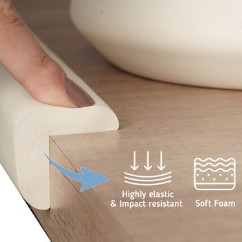 Sipo, piankowa taśma zabezpieczająca, 2 metry, kolor kremowy, 1 szt.