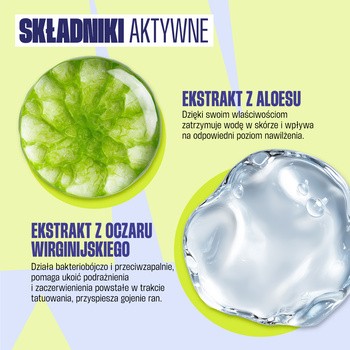 Neba, łagodzące mydło w piance do tatuażu, 150 ml