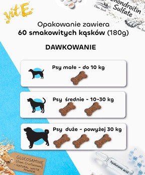Rogers Labs Stawy i Kości, przysmaki dla psa, 180 g