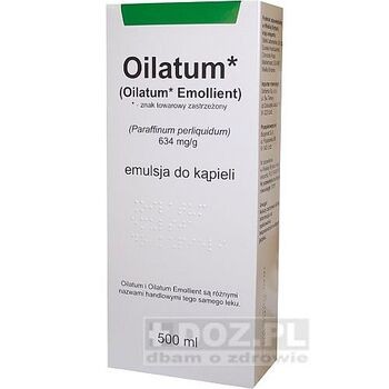 Oilatum, emulsja do kąpieli (import równoległy), 500 ml