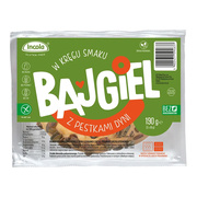 Incola, bezglutenowe bajgle z pestkami dyni, 2 x 95 g