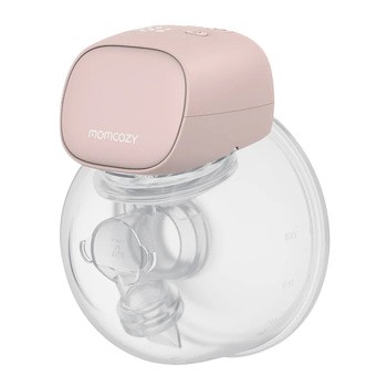 Momcozy S9 Pro, pojedynczy laktator, kolor różowy, 1 szt.