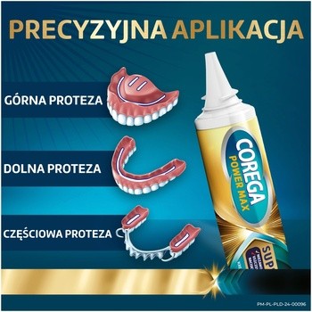 Corega Power Max Supreme All in 1, krem mocujący do protez zębowych, 40 g