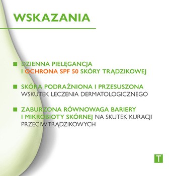 Pharmaceris T Sebo-Moistatic, krem nawilżająco-kojący do twarzy, SPF 50, 50 ml