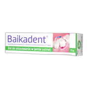 Baikadent, 5,77 mg / g, żel do stosowania w jamie ustnej, 15 g