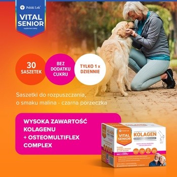 Vital Senior Kolagen, proszek, 30 saszetek