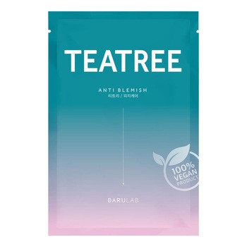 Barulab Tea Tree, maska w płacie z drzewem herbacianym, 23 g