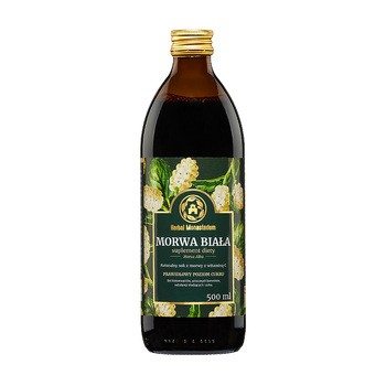 Herbal Monasterium Morwa Biała, sok, naturalny, 500 ml