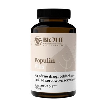 Biolit Populin Plus, płyn, 200 ml