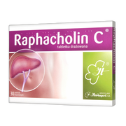 Raphacholin C, tabletki drażowane, 30 szt.
