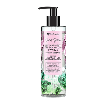 Vis Plantis Secret Garden, enzymatyczny żel do mycia twarzy, 200 ml