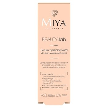 Miya Cosmetics Beauty.lab, serum z prebiotykami do skóry problematycznej, 30 ml
