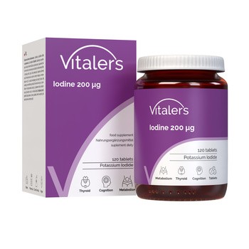 Vitalers Jod 200 mcg, tabletki, 120 szt.
