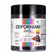 Lanco Nutritions Odporniaki Junior, żelki, smak malinowy, 60 szt. https://azcdn.doz.pl/image/d/product/a8c9548f-scale-180x180.png