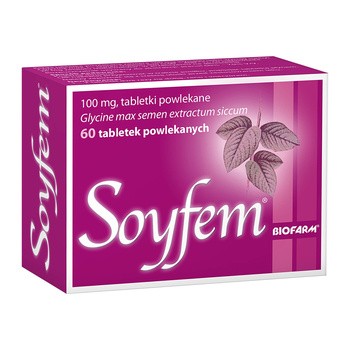 Soyfem, 100 mg, tabletki powlekane, 60 szt.