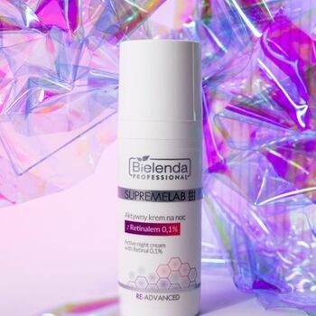 Bielenda Professional SupremeLab, aktywny krem na noc, Retinal 0,1%, 50 ml