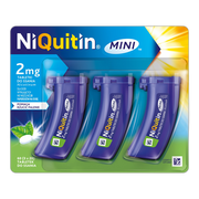 Niquitin Mini, 2 mg, tabletki do ssania, 60 szt. (3 poj. x 20 szt.)