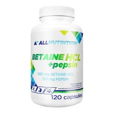 Allnutrition Betaine HCI + pepsin, tabletki, 120 szt.