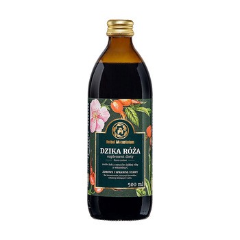 Herbal Monasterium, Dzika Róża, sok, 500 ml