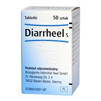 Heel-Diarrheel S, tabletki, 50 szt.