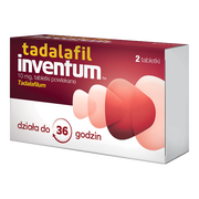 Tadalafil Inventum, 10 mg, tabletki powlekane, 2 szt.