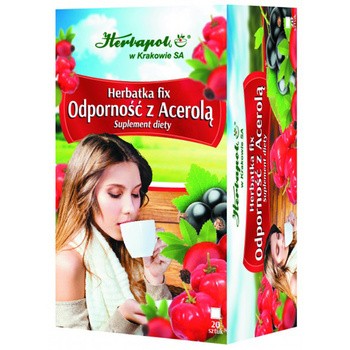 Herbatka Odporność z acerolą, fix, 2g, 20 szt. (Herbapol Kraków)