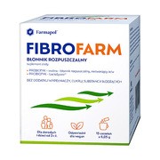 Fibrofarm, błonnik rozpuszczalny, proszek, saszetki, 6,05 g x 15