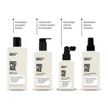 Farmona Radical Hair Clinic ProAge, odmładzająca odżywka do włosów dojrzałych, 200 ml