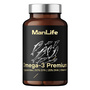 ManLife Omega-3 Premium, kapsułki miękkie, 90 szt.