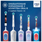 Oral-B, Pro Kids 3+, Frozen, końcówki do szczoteczek elektrycznych, 4 szt.