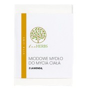 BeeHerbs, miodowe mydło do mycia ciała z lawendą, 100 g