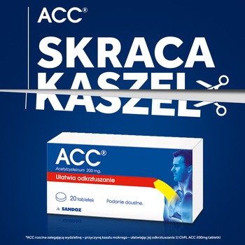 ACC, 200 mg, tabletki musujące, 20 szt.