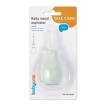 BabyOno, aspirator do nosa, gruszka, 1szt.