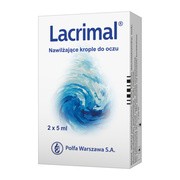 alt Lacrimal, krople do oczu, nawilżające, 2 x 5 ml